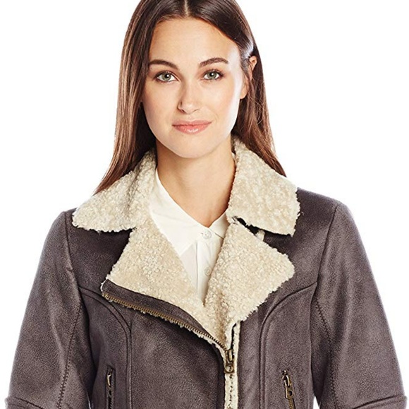 Lucky Brand Jackets & Blazers - 🚨 NWT Lucky Brand Faux-Shearling Bomber Jacket